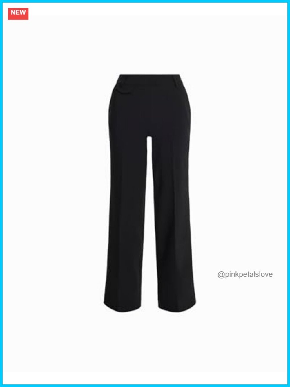 Anne Klein Pull-on Stretch Wide Leg Trousers Tailored Office Pants